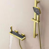 Thermostatic Brass Waterfall Bath and Shower Faucet Bathtub Shower Set