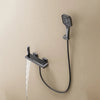 Thermostatic Brass Waterfall Bath and Shower Faucet Bathtub Shower Set