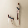 Thermostatic Brass Waterfall Bath and Shower Faucet Bathtub Shower Set