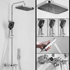 Thermostatic Digital Display Rainfall Shower Systems with Spray