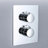 Thermostatic Shower Faucet Mixer Valve 2-3 Way Concealed Mount Box