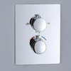 Thermostatic Shower Faucet Mixer Valve 2-3 Way Concealed Mount Box