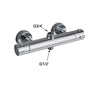 Thermostatic Shower Faucet Mixing Valve Bathtub Faucet with handle