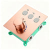 Thermostatic Shower Mixer Valve Concealed Button Type Brass Controller