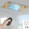 Thermostatic Shower System Smart Remote Control LED Shower Set