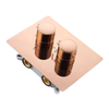 Thermostatic Shower Valve 2/3 Way Concealed Brass Wall-Mount Mixer