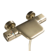 Thermostatic Waterfall Brass Shower Faucet Mixer Tap with Hand Shower