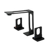 Three hole Brass Basin Faucet Hot And Cold Wash Basin Mixer Water Tap