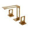 Three hole Brass Basin Faucet Hot And Cold Wash Basin Mixer Water Tap