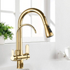 Three Ways Sink Mixer Kitchen Faucet Filtered Crane For Kitchen