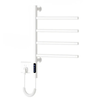 Time Control Rotatable Stainless Steel Electric Heated Towel Rack