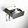 Tissue Roll Rack Stainless steel Toilet Paper Holder with Cabinet