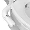 Toilet Bidet Sprayer Non-Electric Dual Nozzle Bidet Toilet Seat