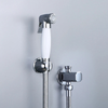 Toilet Bidet Sprayer Set Brass Handheld Shattaf Shower Head Douche Kit
