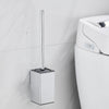 Toilet Brush Holder Cleaning Brush Stainless Steel Toilet Brush