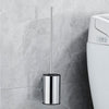 Toilet Brush Holder Wall Mounted Stainless Steel Cleaning Storage