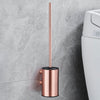 Toilet Brush Holder Wall Mounted Stainless Steel Cleaning Storage