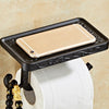 Toilet Paper Holder Creative Paper Holders With Phone Shelf Towel