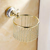 Toilet Paper Holder Towel Rack Tissue Holder Cup Robe Bathroom Accessory