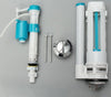 Toilet Push Button Valve Dual Set Flush