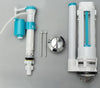 Toilet Push Button Valve Dual Set Flush