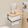 Toilet Tissue Roll Holders Wall Mount with Self Screw for Small Items