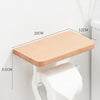 Toilet Tissue Roll Holders Wall Mount with Self Screw for Small Items