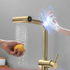 Touch No Touch Kitchen Faucet Pull Down Stainless Steel Sink Faucet