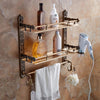 Towel Cup Holder Towel Rack Wall Rack Shelf Bathroom Accessories