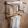 Towel Cup Holder Towel Rack Wall Rack Shelf Bathroom Accessories