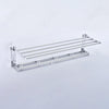 Towel Rack Folding Holder With Hook Shower Bathroom Towel Racks