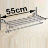 Towel Rack Wall-mounted Stainless Steel Towel Holder Bathroom Accessory