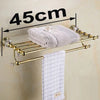 Towel Rack Wall-mounted Stainless Steel Towel Holder Bathroom Accessory