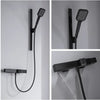 Hot Cold Bath Mixer with Hand Shower Head Brass Shower Faucet Set