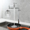 Foldable Pot Filler Faucet Rotating Cold Water Kitchen Sink Brass Tap