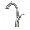 Pull Out Brass Kitchen Faucet Rotating Sink Mixer Tap Flexible Sprayer