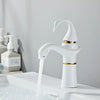 Swan Basin Faucet Brass Bathroom Water Sink Mixer Tap Modern Faucet