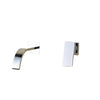Two Holes Concealed Wall Mount Basin Faucet
