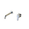Two Holes Concealed Wall Mount Basin Faucet