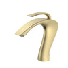 Unique Brass Bathroom Basin Faucet Hot Cold Water Mixer Lavatory Tap