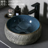 Nordic Bathroom Countertop Sink Ceramic Washbasin Bathroom Basin