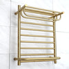 Luxury Gold Electric Towel Warmer Stainless Steel Heated Towel Rack