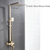 Bathroom Faucet Big Rain Shower Bath Faucet Wall Mounted Shower Set