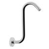 Stainless Steel Shower Head Tube Extension Arm S Shaped Fixed Bar