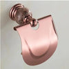 Brass Jade Bathroom Accessories Luxury Rose Gold Shower Accessories