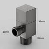 Triangle Bathroom Accessory Square Toilet Angle Valve Filling Valve