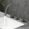 Brass Basin Faucet Hot Cold Bathroom Washbasin Water Mixer Tap