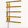 Luxury Heated Towel Rack Timer Stainless Steel Bathroom Towel Warmer