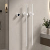 Concealed Heated Towel Rack Stainless Steel Smart Bathroom Towel Rail