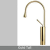 Bathroom Faucet Brushed Gold Faucet Brass and Marble Sink Mixer Tap